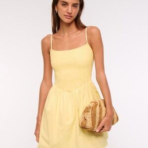 Yellow Abercrombie Yellow Summer Dress